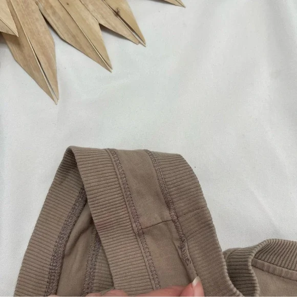 Free People FP Movement Hot Shot Tunic Tank Beige Tan Neutral Dress Size Small - Picture 7 of 10